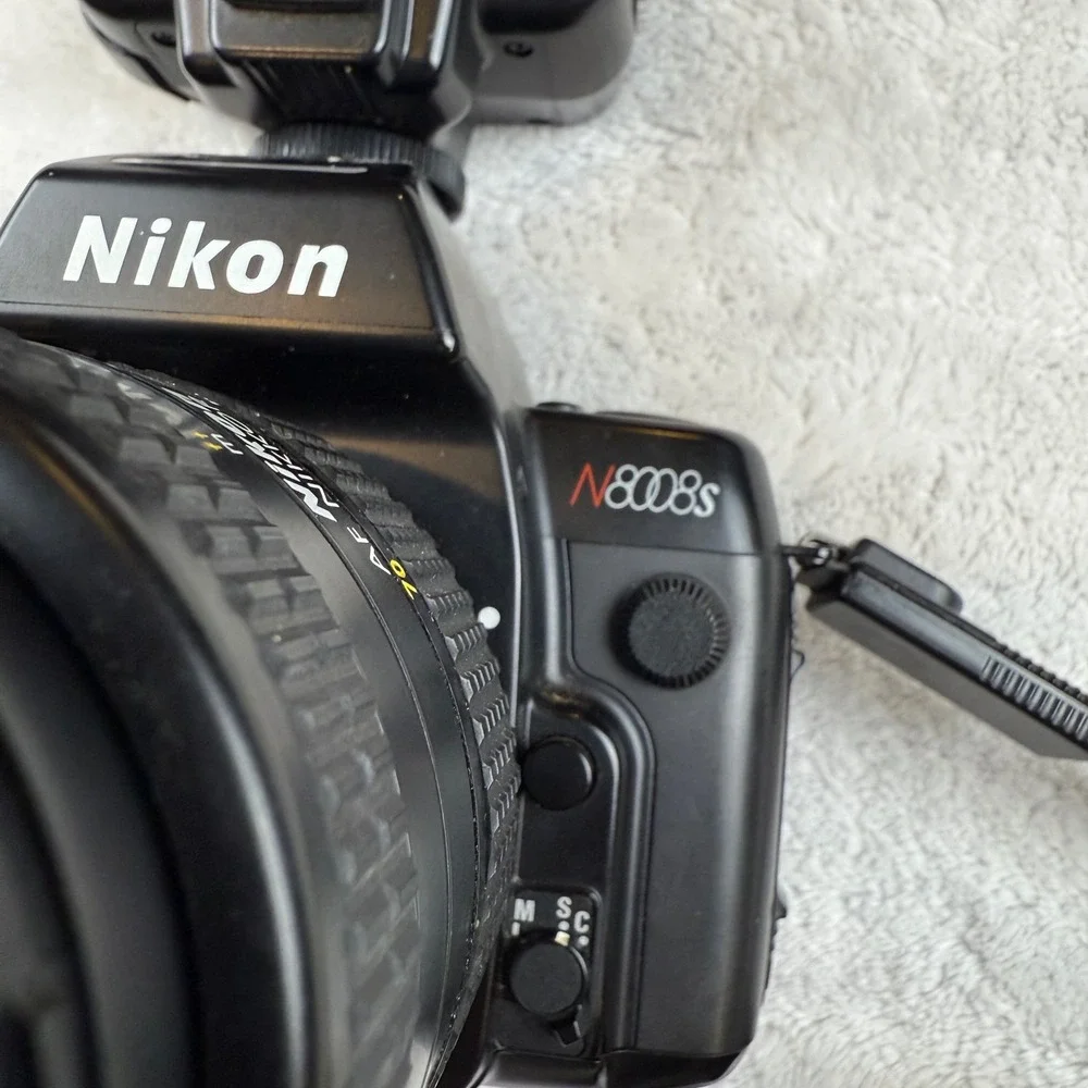 Nikon‎ N8008s 35mm SLR Film Camera w/ AF Nikkor 28-70mm Lens & SB-24 Flash